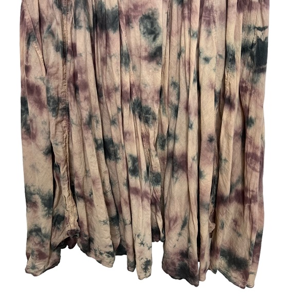 NOW & THEN Tie Dye Bohemian Beachy Boho Convertible Skirt Dress Small - Picture 6 of 11